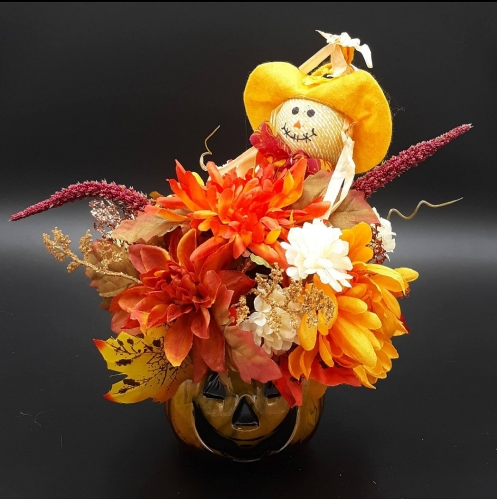 Harvest Pumpkin Arrangement